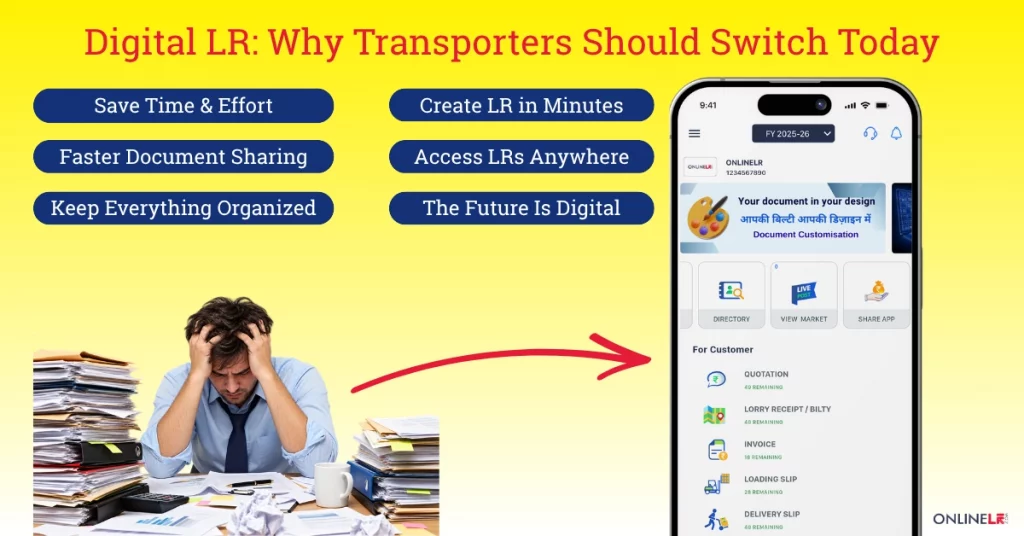 Why every transporter should switch to digital LR today